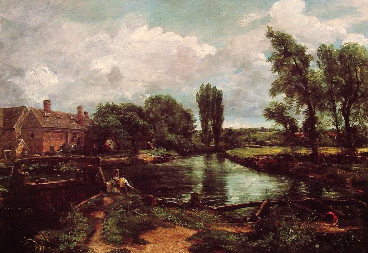 John Constable A Water-Mill